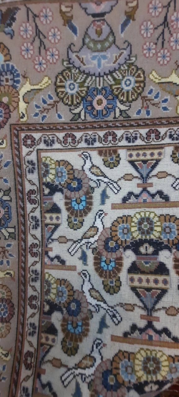نقشه زلوسلطان فرش کاشان