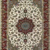 قالیچه کرک گل ابریشم طرح تقدیسی