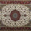 قالیچه کرک گل ابریشم طرح تقدیسی