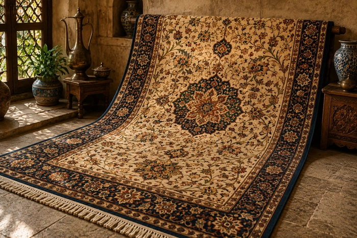 فرش گلدانی