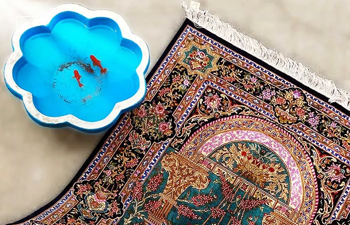 فرش دستباف قم