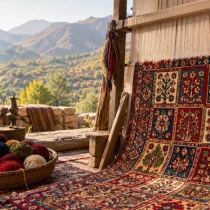 فرش دستباف بختیاری